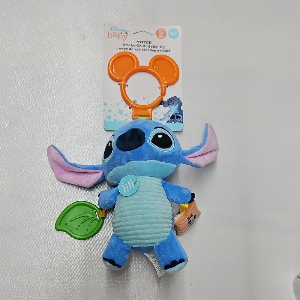 Disney Stitch Plush Toy - Blue and Purple